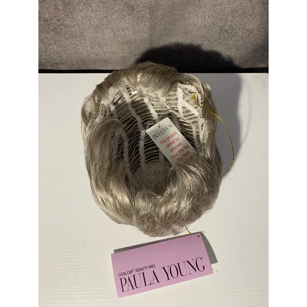 Paula Young CC Casey CoolCap WhisperLite Wig Color 56 Gray Pixie NIB